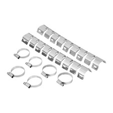 Cubierta protectora protectora protectora térmica para tubo de escape apta para BMW R1200GS F800GS F700GS
