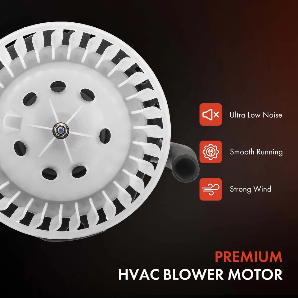 Kit de motor y resistencia soplador HVAC para Chevrolet C3500HD GMC C3500HD 2002 delantero Foto 3 de 4