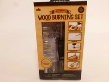 15PCS Professional Wood Burning Kit Set Soldering tip 11 interchangable tips