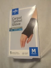 Medline Carpal Tunnel Glove 1 Support Glove Fits Either Hand SIZE:M 