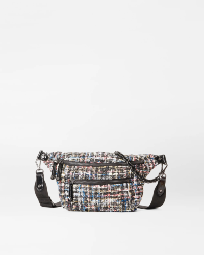 MZ Wallace Small Crosby Crossbody Sling Bag, Style# 1462C1956, Midnight Sparkle