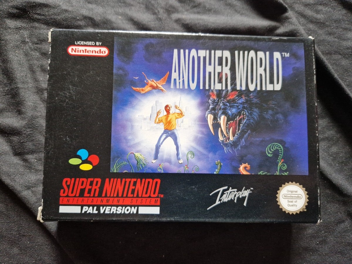 ANOTHER WORLD Super Nintendo SNES Game
