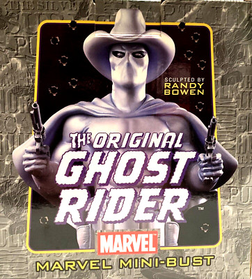 Marvel Original Ghost Rider Mini-Bust Statue Bowen Ltd. 1625/2000 - Mint in Box