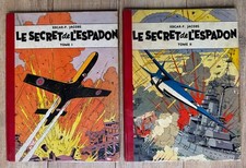 BLAKE ET MORTIMER JACOBS " SECRET DE L' ESPADON " Reed ANCIENNES T1 + T2 BE+/TBE