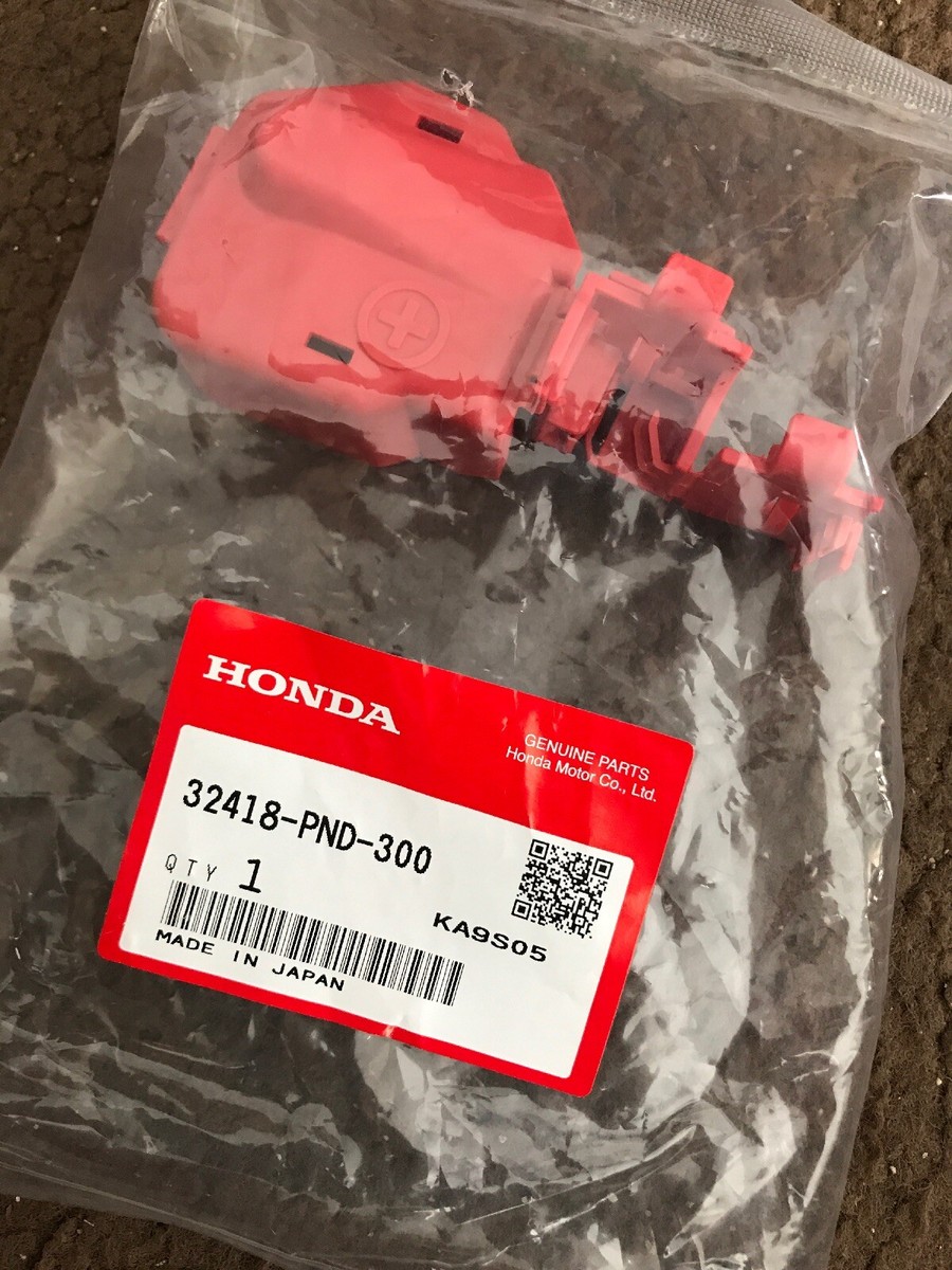 GENUINE HONDA BATTERY CABLE TERMINAL COVER POSITIVE RED OEM 32418