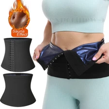 Weight Loss Sweat Waist Trainer Belt Women Body Shaper Slimming Workout Girdle