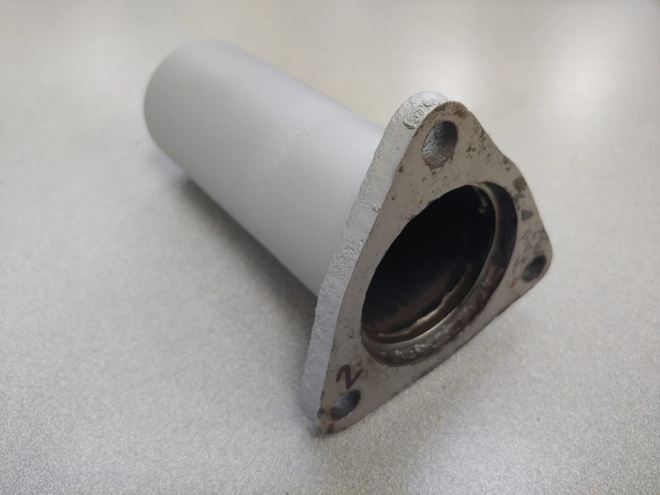 NICE USED ORIGINAL GENUINE PORSCHE 911 930 TURBO EXHAUST CROSSOVER PIPE 76-77 #2 - Image 4 of 4