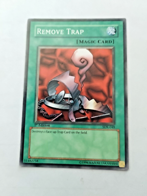 Remove Trap SDK-048 KAIBA DECK YUGIOH - Uncirculated | eBay Remove Trap SDK-048 KAIBA DECK YUGIOH - Uncirculated | eBay