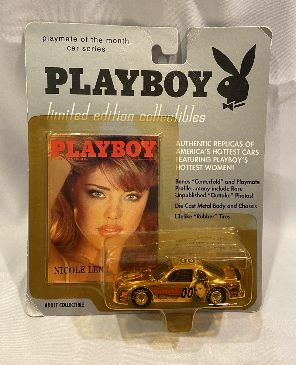 PLAYBOY COLLECTIBLES NICOLE LENZ PLAYMATE DIECAST CAR JOHNNY