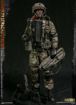 DAMTOYS USMC Urban Warfare Gunnery Sergeant Crews Soldier 1