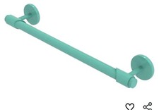 Allied Brass TR-51/18-SFG Tribecca Collection 18" Towel Bar, Seafoam Green