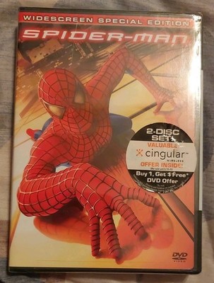 Spider-Man (DVD, 2002, 2-Disc Widescreen) Tobey Maguire