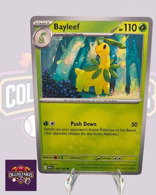 Bayleef 009/132 Me01: Mega Evolution Regular - Free Shipping NM Pokemon