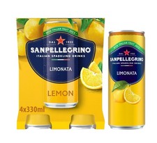 San Pellegrino Lemon Flavour Drink 330ml 4 Pack