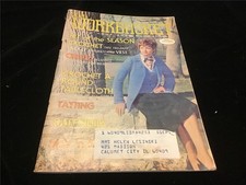 Workbasket Magazine October 1977 Crochet Tailored Vest  Jacket, Round Tableclth