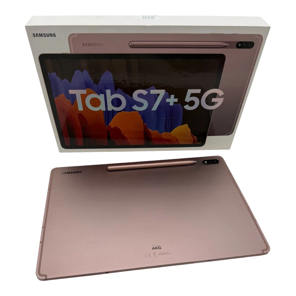Samsung Galaxy Tab S7+ 5G (256 GB) – SM-T976B – inkl. OVP & S Pen - Bild 3 von 4