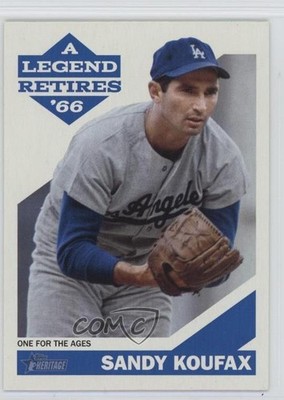 2015 Topps Heritage A Legend Retires Sandy Koufax #SK-15 HOF g5e