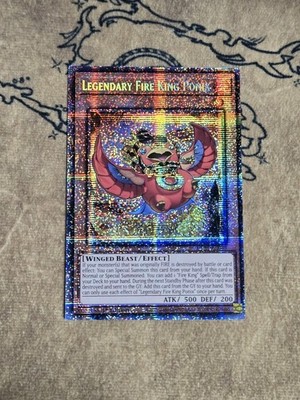 Yugioh Legendary Fire King Ponix MP25-EN048 1st Edition Starlight Rare NM 