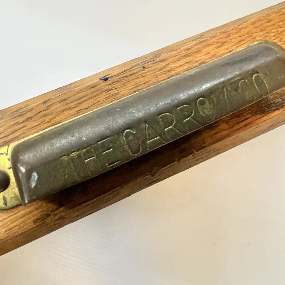 Vintage Wooden Letterpress Type Drawer Hamilton Carrom Co Printers Tray Display - Image 2 of 4