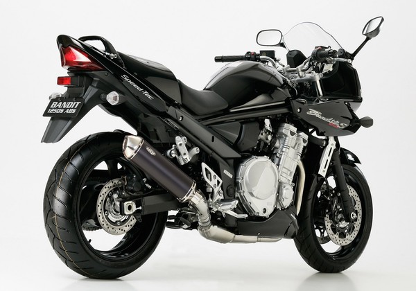 Shark DSX-5 Slip On ErsatzdäMpfer (4-1) FüR Suzuki GSF 650 Bandit S 656 07-08-image
