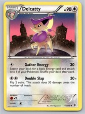 2012 POKEMON BOUNDARIES CROSSED DELCATTY 114/149 UC NM A106322 FREE S&H