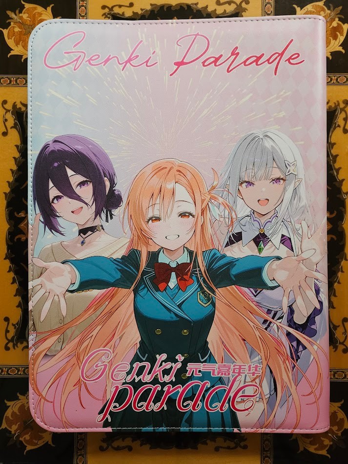 genki parade booster box Genki Parade 2 Box Redemption Large Card Binder Waifu Anime Goddess CCG TCG