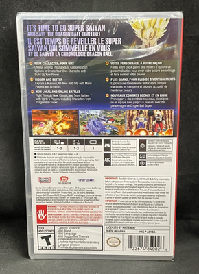 Dragon Ball Xenoverse 2 (Nintendo Switch, 2017) BRAND NEW