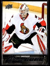 2015-16 Upper Deck Chris Driedger Rookie Ottawa Senators #482