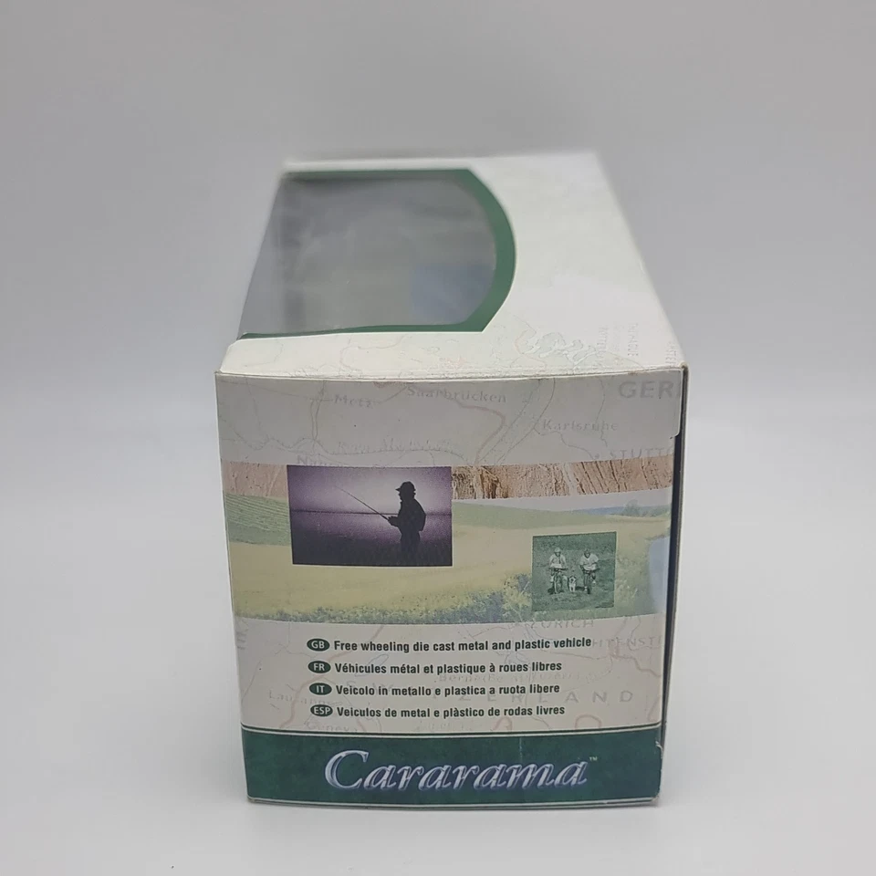 Cararama escala 1/43 Die Cast Austin Healey 100/6 dos tonos azul y crema Foto 4 de 4