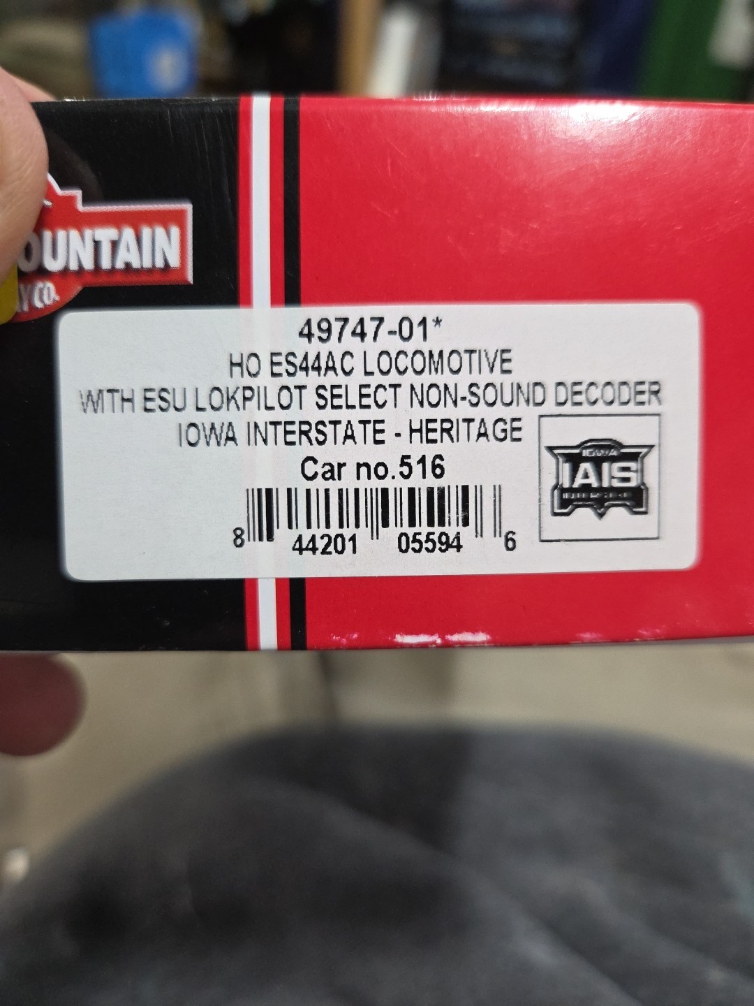 Iowa Interstate 516 Intermountain Locomotive