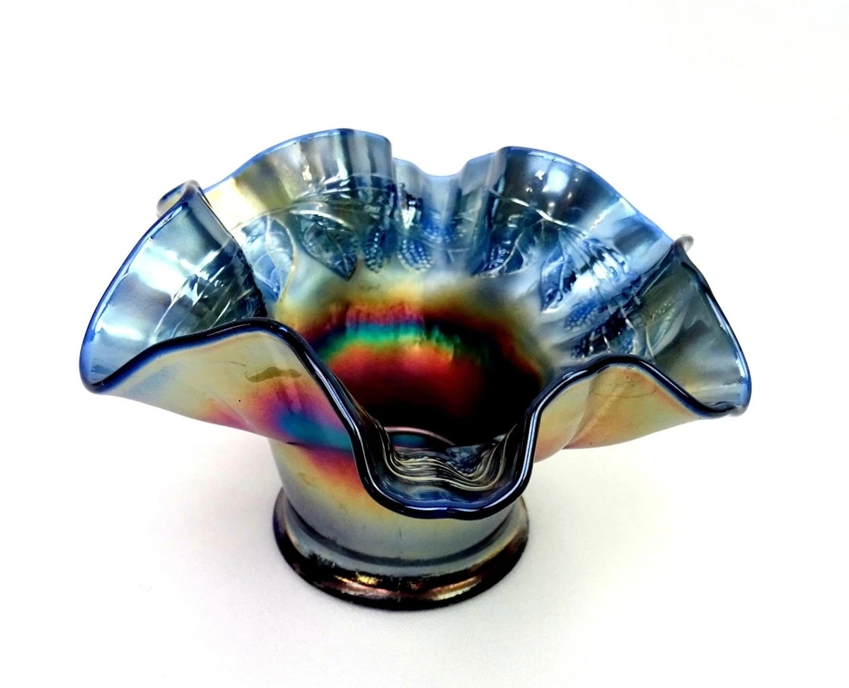 fenton blue carnival glass products for sale | eBay