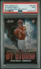 2024 Panini Absolute #BSJDS Jayden Daniels By Storm Red Spectrum #/150 (PSA 9)