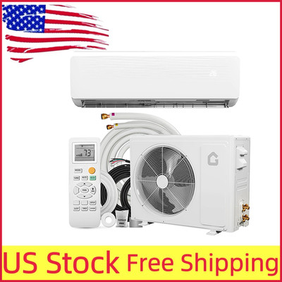 12000 BTU Mini Split Air Conditioner AC Unit Heat Pump System,19 SEER2 230V,Kit