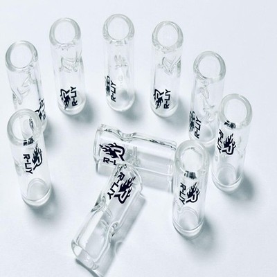 glass filter tips /10pcs (transparent color)12mm 10 Count (Pack of 1), Clean