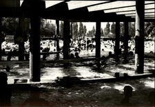 RPPC Thermalbad Budapest Hungary vintage postcard v998