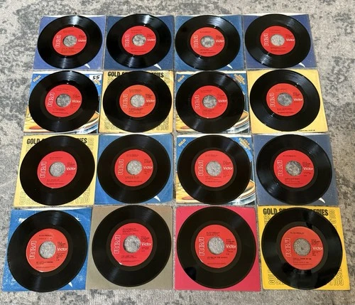 Elvis Presley RCA 16 Red Label Gold Standard 447 45 Set Collection LOT NM 1970s