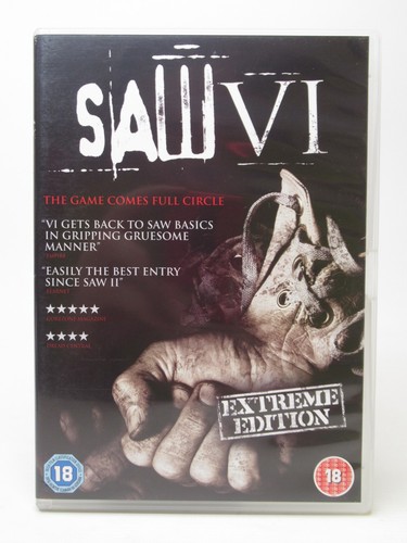 Saw 1-8 DVD Collection Bundle Jigsaw Tobin Bell Splatter Horror Thriller Movies - Picture 13 of 22