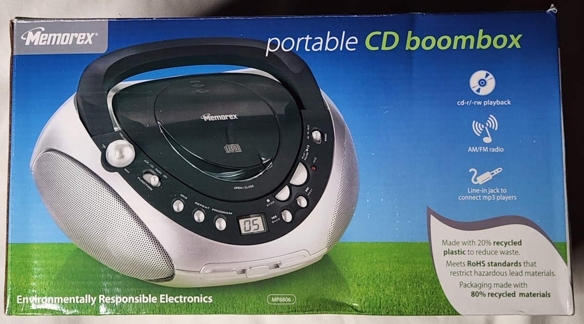 Memorex MP8806 CD/Radio Boombox for sale online | eBay