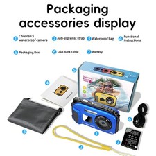 Waterproof Floating Camera for 48MP HD 2.4 inch Screen 32GB Memory Card