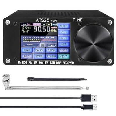 Si4732 Full Band Radio Receiver 5.2b Version with 3000 Version 5.2b ATS-25 MAX