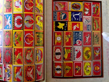 Antique and Vintage Match Box Label Book all color Limited in Japan used