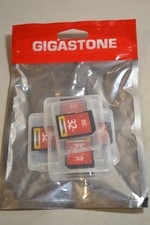 Gigastone 5 Pack of 32GB Memory Cards GS-SD-32-1-5-B