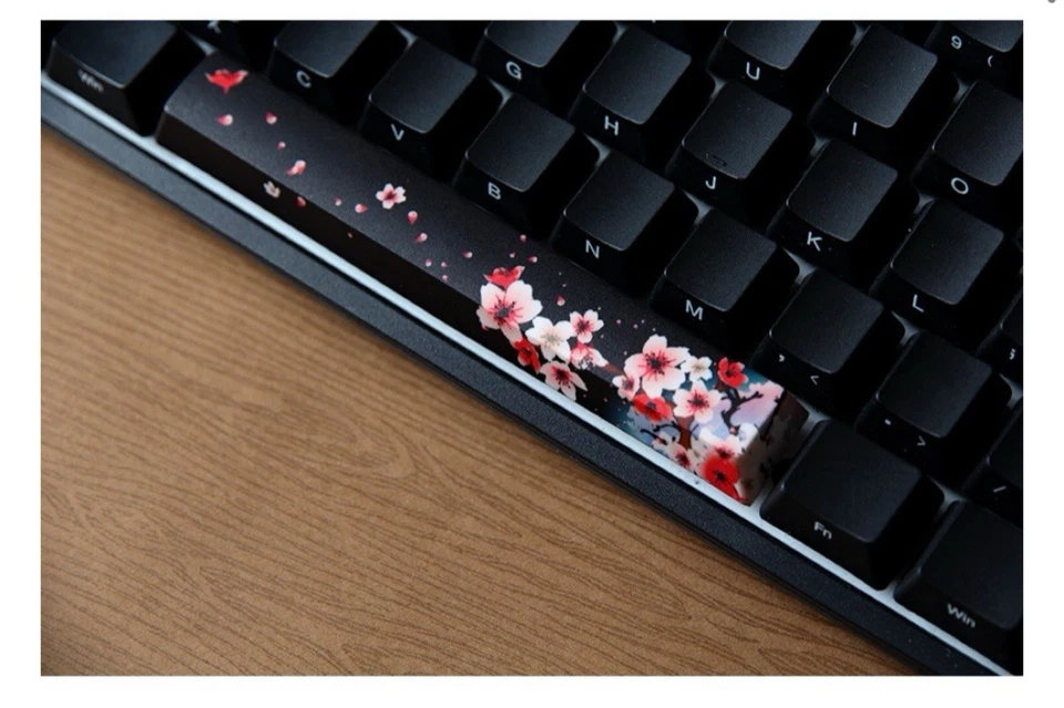 Traitors Sakura Kuro Keycap Set PBT Cherry Profile Artisan Custom Limited Japan - Image 2 of 4
