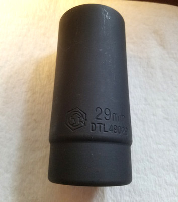 Matco Tools 1/2'' Drive 6 Point 29mm Deep Impact Socket # DTL49029