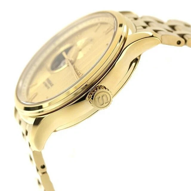 SEIKO Presage SARY264 Garden Mechanical Automatic Gold Watch Men image 5