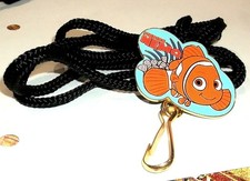 OLD Disney Employment Center Cast Member Bolo ID Lanyard Finding Nemo