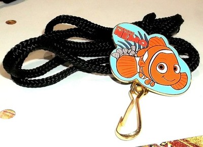 OLD Disney Employment Center Cast Member Bolo ID Lanyard Finding Nemo