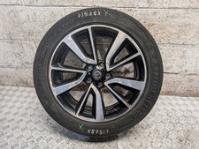 NISSAN X TRAIL T32 19" ALLOY WHEEL WITH DAMAGED TYRE 225/55/R19 2017