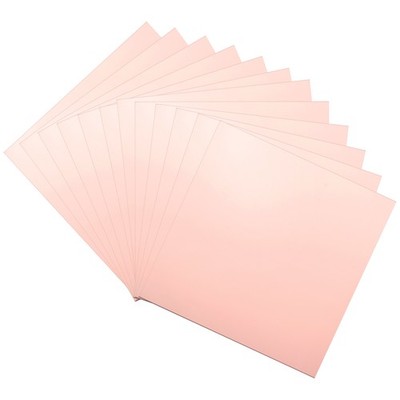 12Pcs Single Sided Copper Clad PCB Boards, FR-4 Fiberglass, 100 x 100 x 1.5mm
