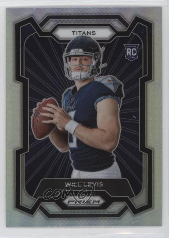 2023 Panini Prizm Rookie Variation Silver Prizm Will Levis #303 Rookie RC 02u2